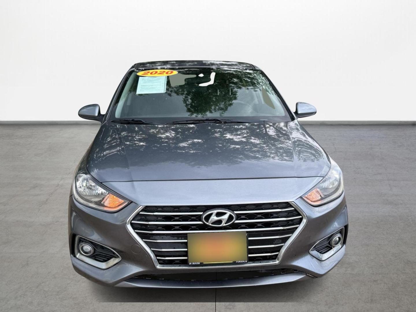 2020 Hyundai Accent SEL 4-Door 6A (3KPC24A63LE) with an 1.6L L4 DOHC 16V engine, 6A transmission, located at 16710 Clay Rd., Houston, TX, 77084, (281) 859-7900, 0.000000, 0.000000 - Photo#1