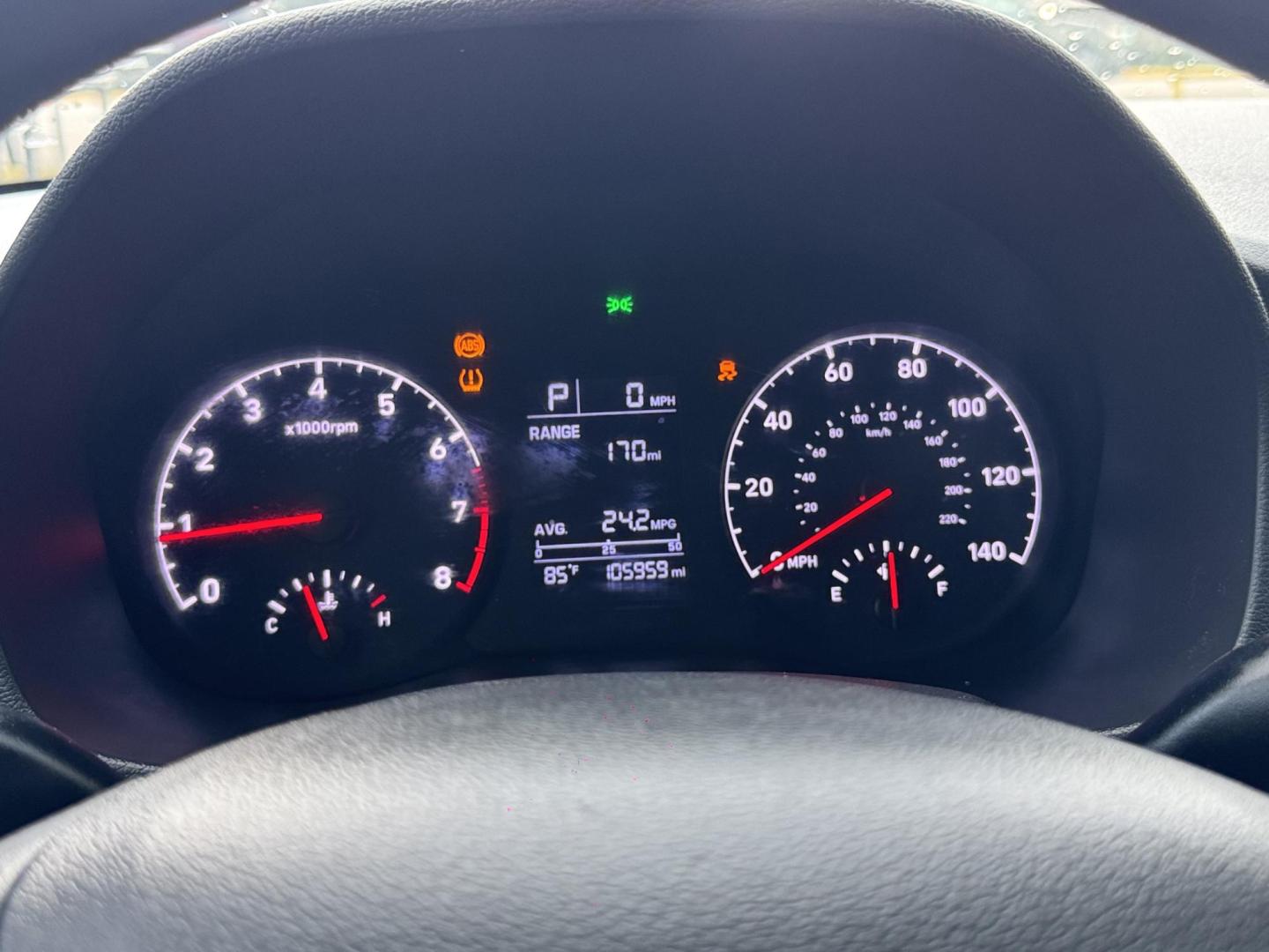 2020 Hyundai Accent SEL 4-Door 6A (3KPC24A63LE) with an 1.6L L4 DOHC 16V engine, 6A transmission, located at 16710 Clay Rd., Houston, TX, 77084, (281) 859-7900, 0.000000, 0.000000 - Photo#6