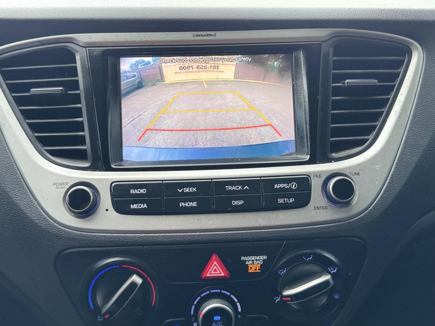 2020 Hyundai Accent SEL 4-Door 6A (3KPC24A63LE) with an 1.6L L4 DOHC 16V engine, 6A transmission, located at 16710 Clay Rd., Houston, TX, 77084, (281) 859-7900, 0.000000, 0.000000 - Photo#7