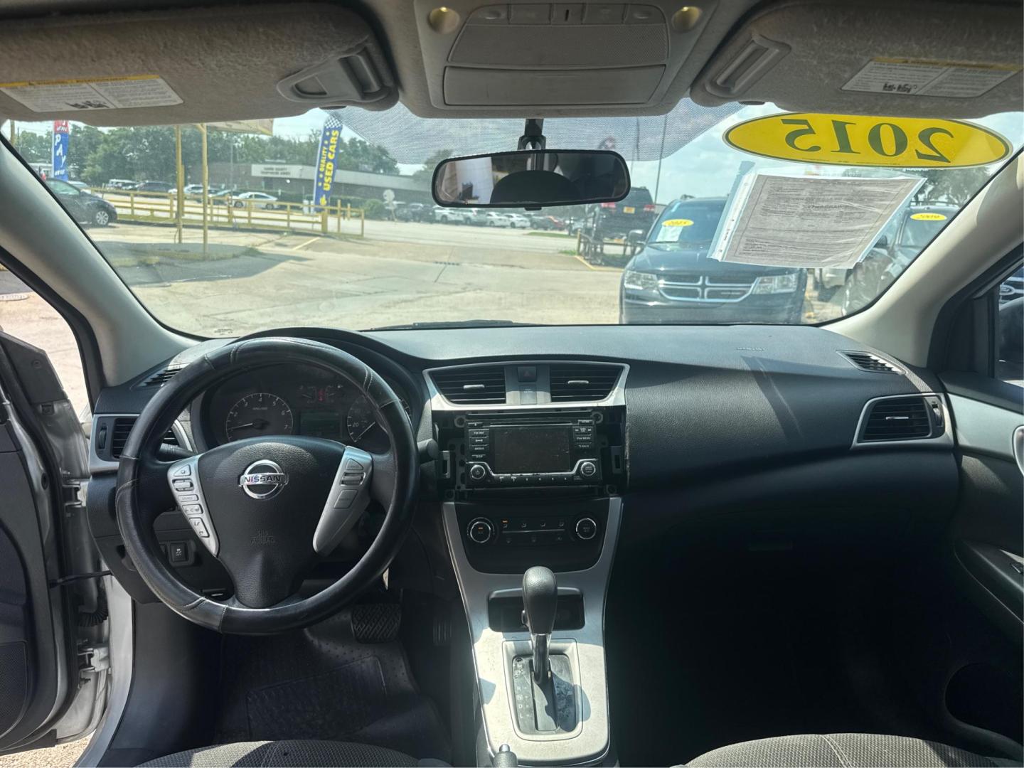 2015 Nissan Sentra S 6MT (3N1AB7AP2FY) with an 1.8L L4 SFI DOHC 16V engine, 6-Speed Manual transmission, located at 16710 Clay Rd., Houston, TX, 77084, (281) 859-7900, 0.000000, 0.000000 - Photo#10