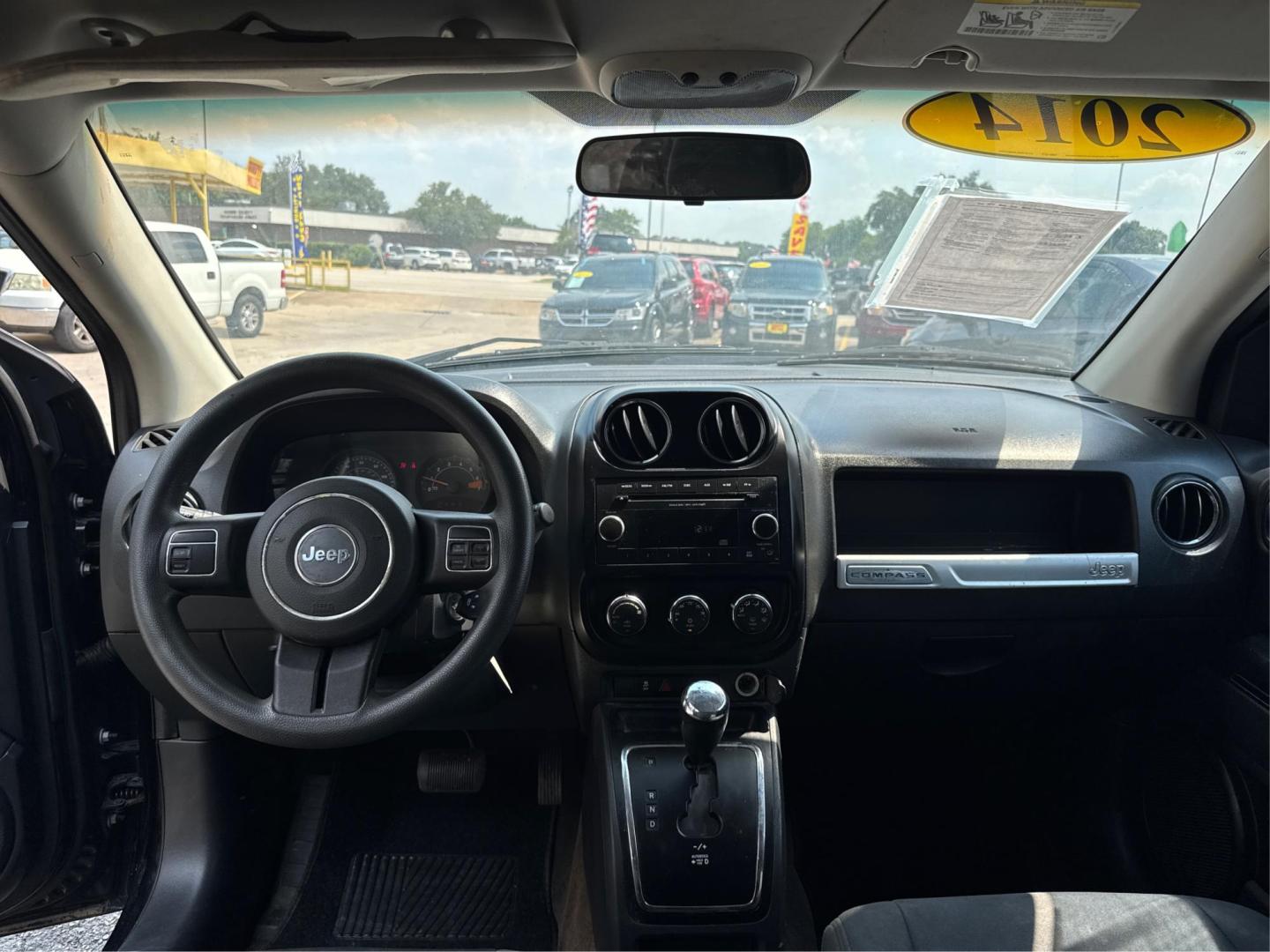 2014 Jeep Compass Sport FWD (1C4NJCBA6ED) with an 2.0L L4 DOHC 16V engine, located at 16710 Clay Rd., Houston, TX, 77084, (281) 859-7900, 0.000000, 0.000000 - Photo#10