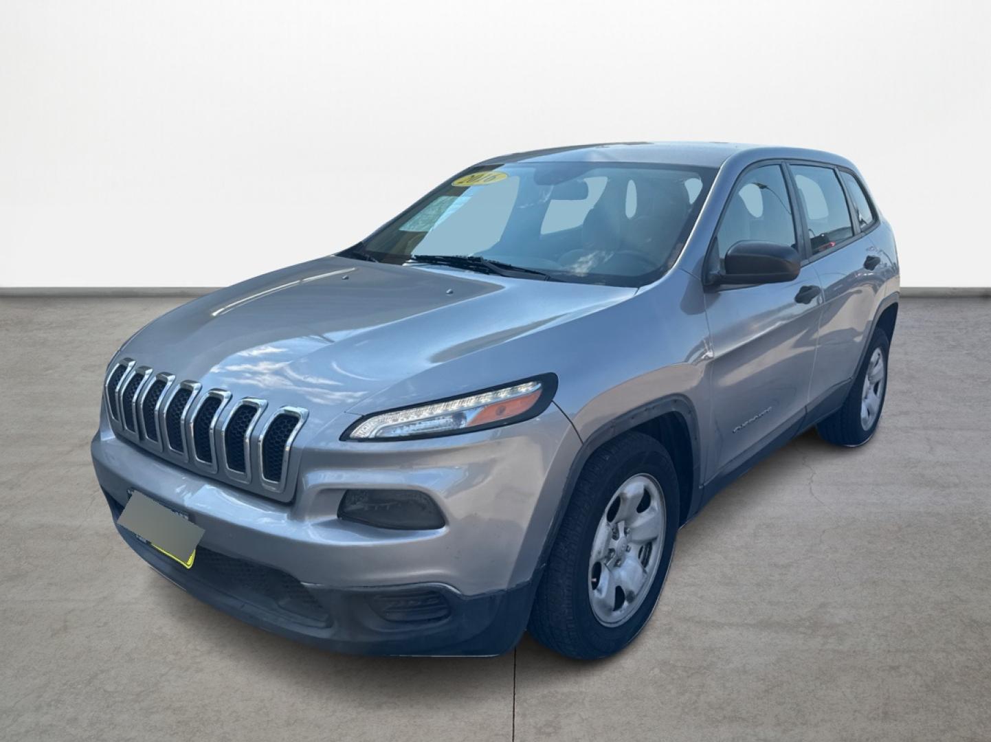 2016 Jeep Cherokee Sport FWD (1C4PJLAB5GW) with an 2.4L L4 DOHC 16V engine, 9A transmission, located at 16710 Clay Rd., Houston, TX, 77084, (281) 859-7900, 0.000000, 0.000000 - Photo#0
