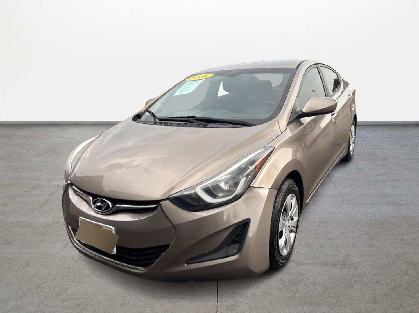 2016 Hyundai Elantra Limited (5NPDH4AE6GH) with an 1.8L L4 DOHC 16V engine, 6-Speed Automatic transmission, located at 16710 Clay Rd., Houston, TX, 77084, (281) 859-7900, 0.000000, 0.000000 - Photo#0