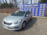 2014 SILVER KIA FORTE LX M6 (KNAFK4A61E5) with an 1.8L L4 DOHC 16V engine, 6-SPEED MANUAL transmission, located at 16710 Clay Rd., Houston, TX, 77084, (281) 859-7900, 0.000000, 0.000000 - Low Donw. Low Payments. - Photo#2